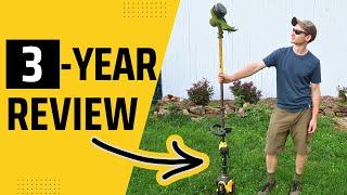 DeWalt 60V String Trimmer - THREE YEAR Review & Demo