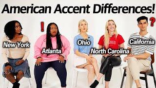 Americans were Shocked by 5 Different States Accents CaliforniaAtlantaNYNorth CarolinaOhio