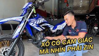 Nâng cấp máy cho WR155 VVA kiểu chạy có cảm giác và nhìn giống zin  chi tiết và test ride