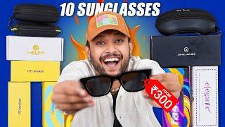 10 Best Sunglasses Under 5002000 For MenWomen  Lenskart Voyage Sunglass Haul  2024  ONE CHANCE