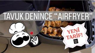 Airfryer Tavuk Çöp Şiş Tarifi  Nasıl yapılır? Hızlı tarif 