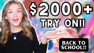 BACK TO SCHOOL CLOTHING HAUL 2023  Lululemon Uggs Brandy melvile and more