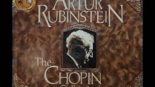 Arthur Rubinstein - Chopin Ballade No. 1 in G minor Op. 23