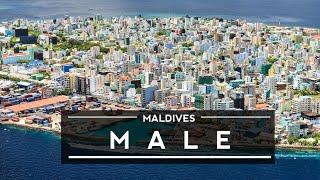 Male  Maldives  -  by drone Travel  Capital of Maldives Male