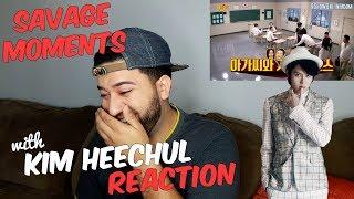 Kim Heechul SAVAGE Moments REACTION