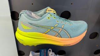 Asics Gel Kayano 31 “Paris” Light CeladonSafety Yellow - Style Code 1012B745-750