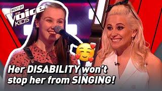 Blind girl sings MAGICAL Blind Audition in The Voice Kids UK 2020 