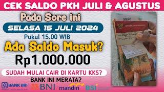 SP2D TURUN? INILAH HASIL CEK SALDO PKH JULI & AGUSTUS PADA SORE INI PUKUL 15.00 WIB SUDAH CAIR