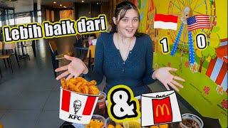 ISTRI BULE BARU BARU COBA FAST FOOD PUNYA INDONESIA REVIEW