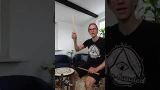 35 - Schlagzeug lernen Die schwache Hand trainieren  #drums #schlagzeug #schlagzeuglernen #shorts