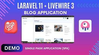 Build a Blog Application With Laravel 11 and Livewire 3  Demo  Beginners