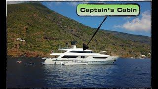 CAPTAINS CABIN ON A SUPER YACHT Captains Vlog 120