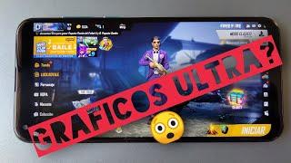 Free Fire con sombras y otros probando juegos en oukitel c17 pro