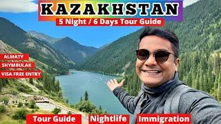 Kazakhstan Tour Guide  A-Z India to Almaty Kazakhstan PlanTourist Places Itinerary & BUDGET Hindi