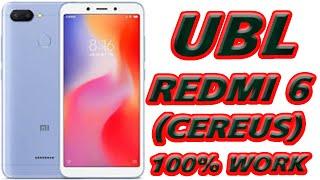 UNLOCK BOOTLOADER REDMI 6 CEREUS