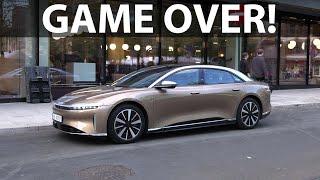 Lucid Air Dream Edition Performance range test