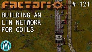 Factorio 1.1 4K AngelBobs Ep 121 Building An LTN Network For Coils