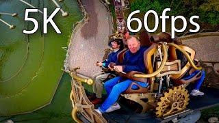 Ride To Happiness front seat on-ride 5K POV @60fps Plopsaland De Panne