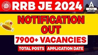 RRB JE 2024 Notification Tamil  7934 Vacancies  RRB JE Vacancy 2024  Know Full Details