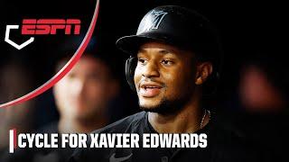 Xavier Edwards completes the 2nd cycle in Marlins history & hits 1st career HR   ESPN MLB