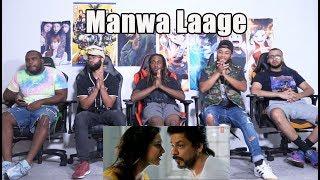 OFFICIAL Manwa Laage VIDEO Song Reaction  Shah Rukh Khan  Arijit Singh  Shreya Ghoshal