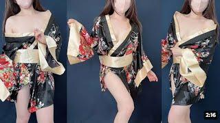 Nip Slip Try on haul.Lookbook Gorgeous Gold Kimono