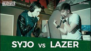 SYJO VS LAZER  Loop 12 Final  East German Beatbox Championship 2022