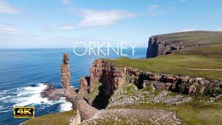 Scottish Orkney Islands  in 4K   drone Video