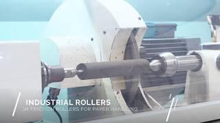 Industrial Rollers for Paper Handling - TRP Polymer Solutions