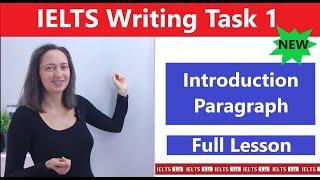 IELTS Writing Task 1 Introduction Paragraph - High Band Score Lesson