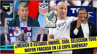 ¡INSÓLITO ESTADOS UNIDOS tuvo mayor FRACASO que la SELECCIÓN MEXICANA en Copa América  ESPN FC