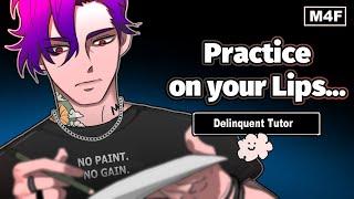 Tsundere Delinquent gives you a Private Lesson TensionSketchingx Listener  M4F ASMR RP