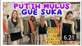 mama muda live jualan blazer impor harga murah