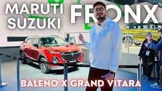 Maruti Suzuki Fronx - Baleno Based Crossover  Auto Expo 2023