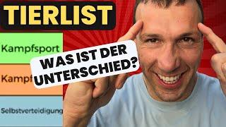 Kampfsportarten in Deutschland Die große Tierlist mit Ex-Weltmeister Eric Gold