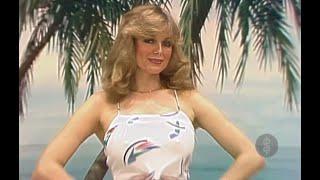 Dian Parkinson in a braless nipply White Sundress from 1983