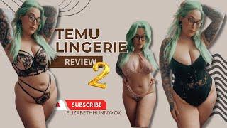 Mini Temu Lingerie Try On & Review  Part Two