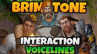 Valorant - Brimstone Interaction Voice lines With Other Agents