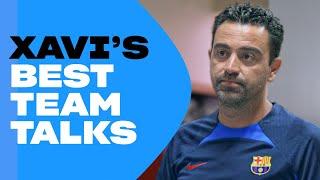 At Barca You Have To Give It All  Best Of Xavi Team Talks  FC Barcelona A New Era