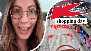 LET’S GO SHOPPING  Kmart + TK Maxx  Shop with me VLOG