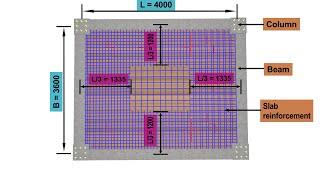 Two way slab reinforcement  3D slab animation  RCC Structure