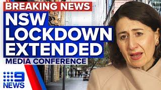 NSW lockdown extended for at least two weeks  Coronavirus  9 News Australia