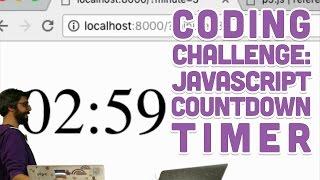 Coding Challenge #66 JavaScript Countdown Timer