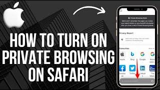 How To Turn On Private Browsing on Safari in iPhone iOS 17