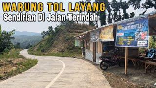 Nekad.. Buka Warung Sendirian Hingga Larut Malam Di Tengah Jalur Terindah Kabupaten Kendal