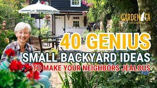 40 GENIUS Backyard Landscaping Hacks to Make Your Neighbors JEALOUS 