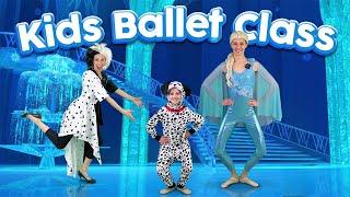 FROZEN Kids Ballet - Elsa Saves 101 Dalmatians Puppy from Cruella Ballet for Kids Ages 2 -8