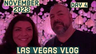 Las Vegas Vlog  November 2023  Day 4 Arte Museum and Slot Play at Cosmo