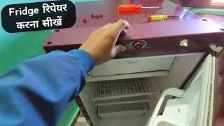 Fridge not working  फ्रिज काम नहीं कर रहा है तो ऐसे करें ठीक  Godrej fridge repairing  Thermostat