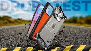 ULTIMATE DROPTEST Dropping My iPhone 15 Pro With 20+ Different Cases